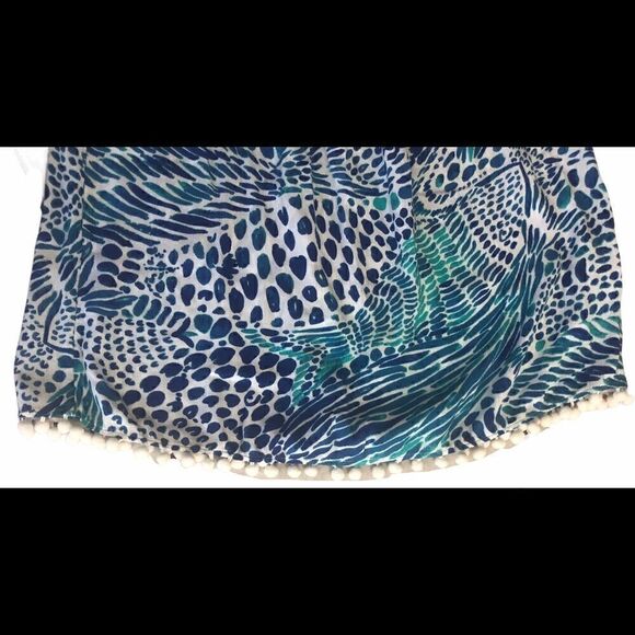 Bright Lilly Pulitzer Off the Shoulder Blouse Med - Picture 5 of 7